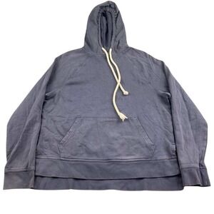 Universal Thread Hoodie Men S Pullover Sweatshirt Washed Blue 100% Cotton